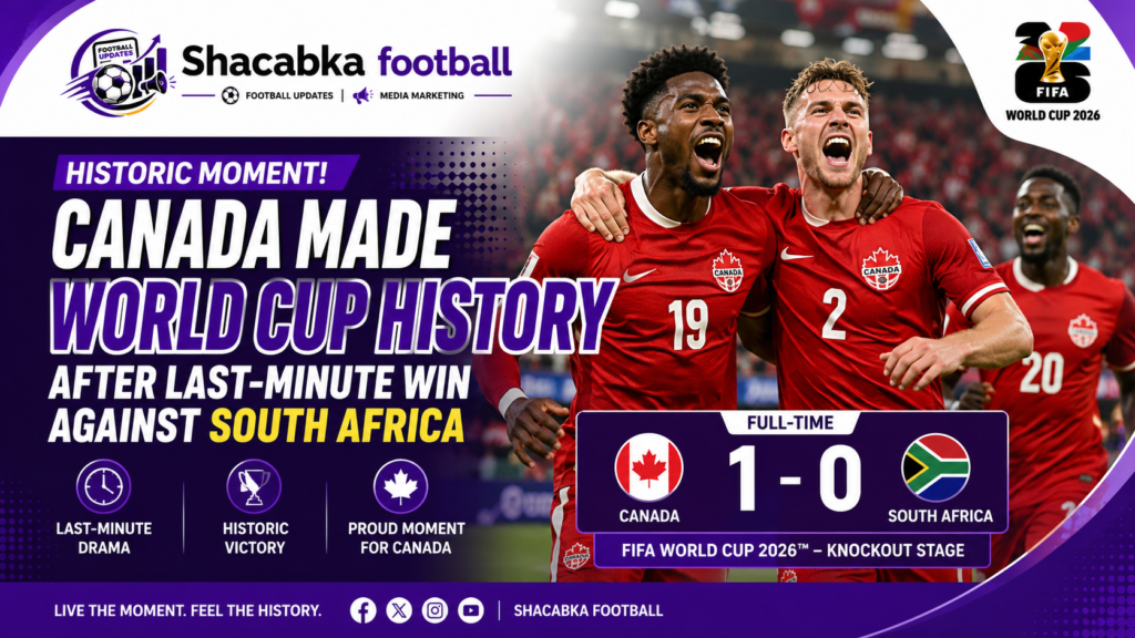 Canada Made World Cup history 