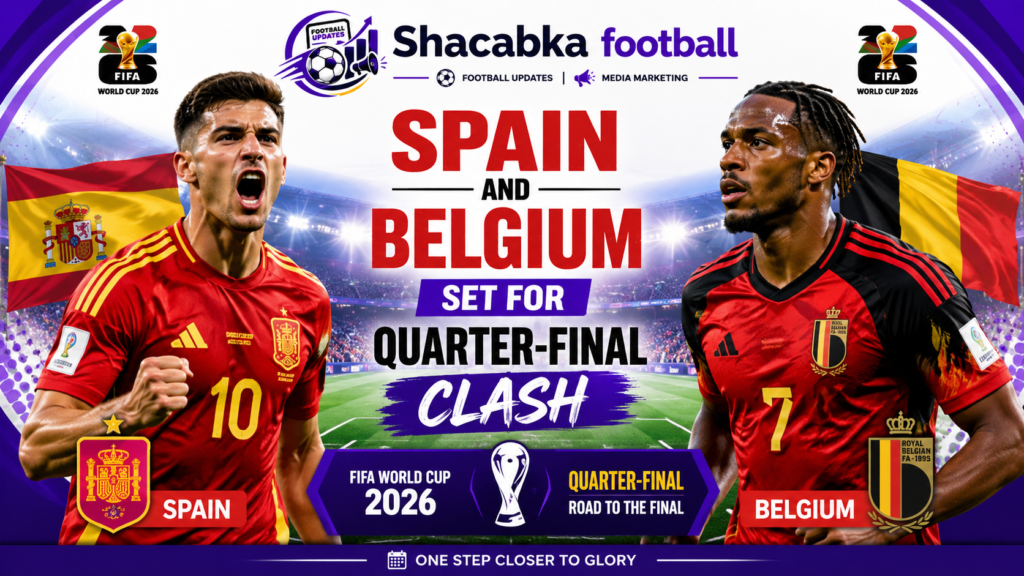 Spain and Belgium 