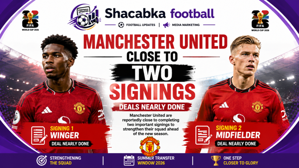 Manchester United Close to Two Signings 