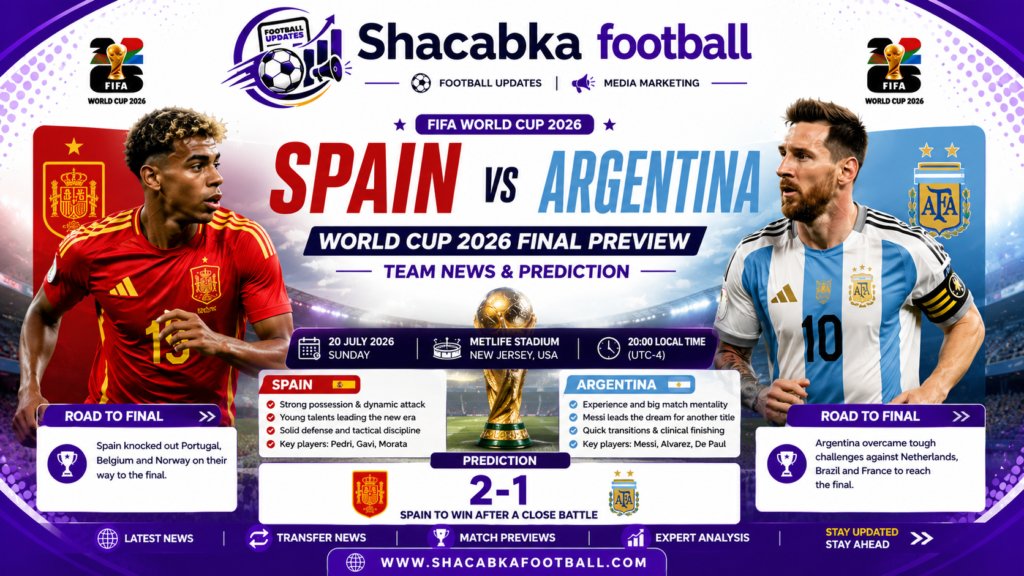 Spain vs Argentina World Cup final preview 