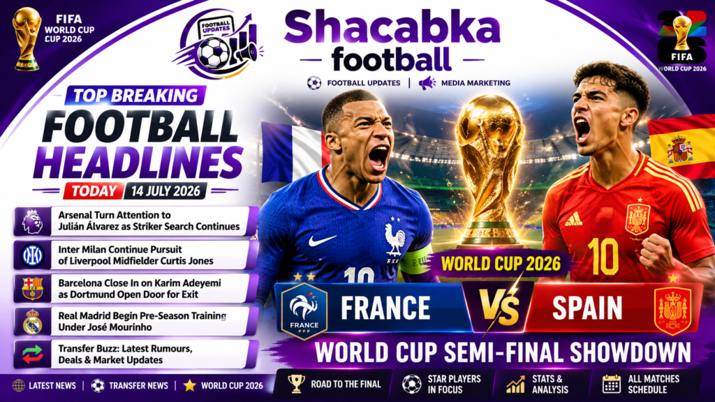 "Top Breaking Football Headlines Today, 14 July 2026"