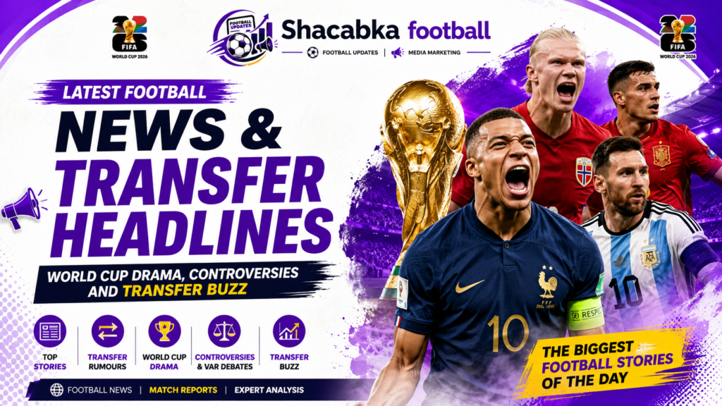"cheap latest Football News and transfer Headlines: World Cup Drama, Controversies and Transfer Buzz"