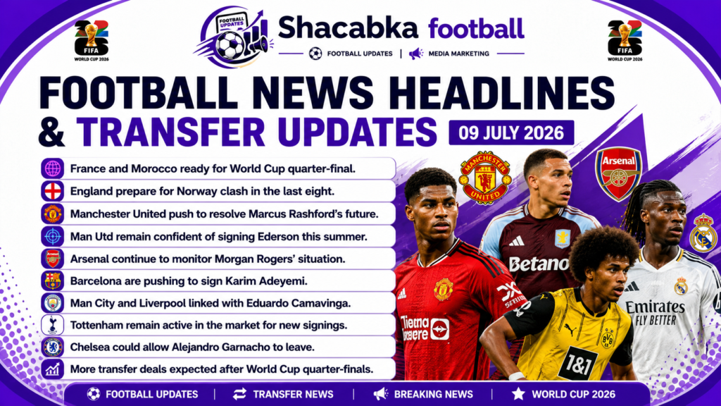 "how to Football News Headlines and Transfer Updates – 9 July 2026"