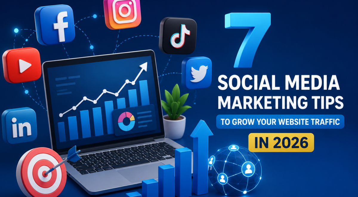 7 Social Media Marketing Tips to Increase Website Traffic in 2026