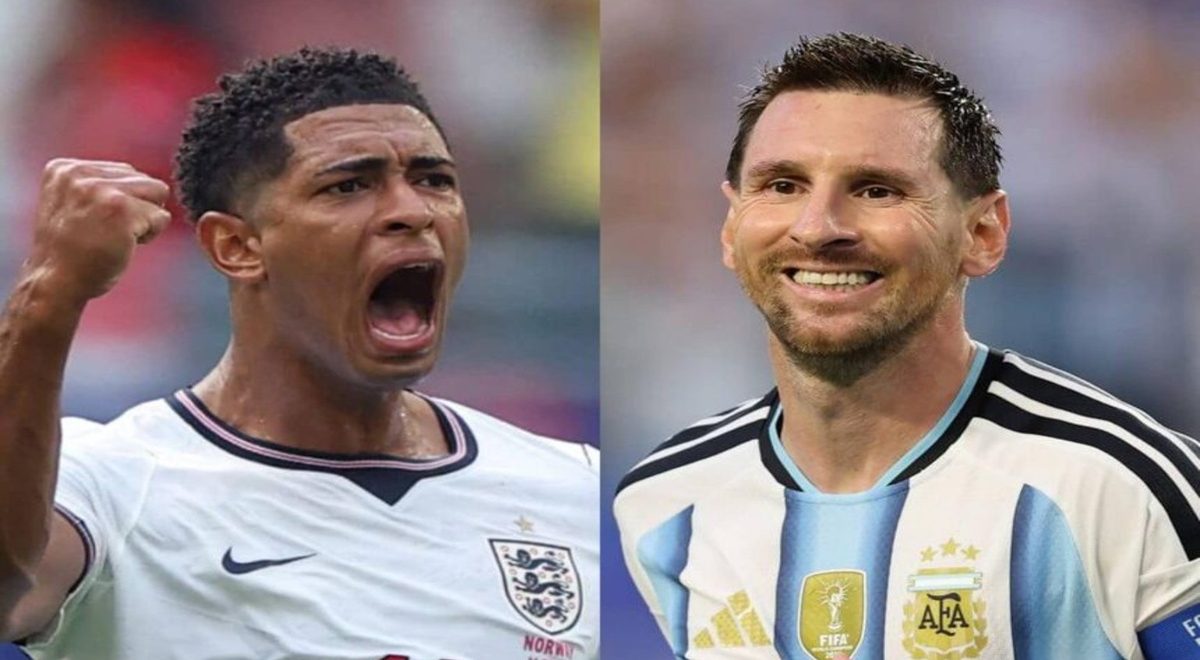England and Argentina players ahead of the FIFA World Cup 2026 semi-final.