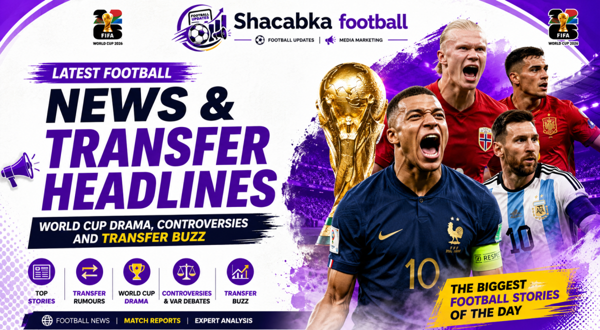 "cheap latest Football News and transfer Headlines: World Cup Drama, Controversies and Transfer Buzz"