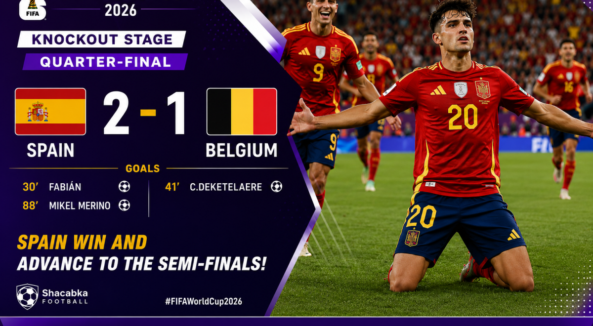 "best World Cup 2026 Drama: Spain Edge Belgium to Reach the Semi-Finals"