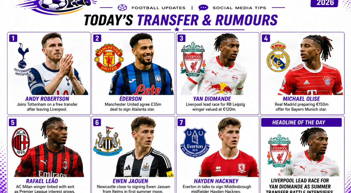 Football news transfer updates