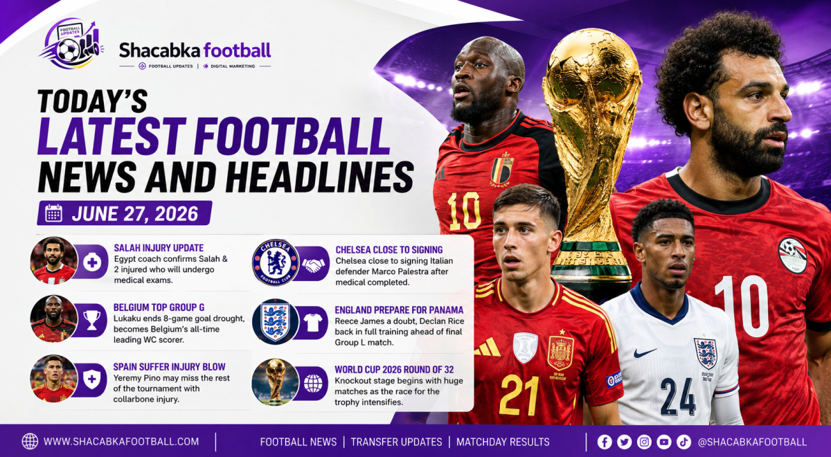 " World Cup 2026: Latest Football News, Scores & Knockout Race"