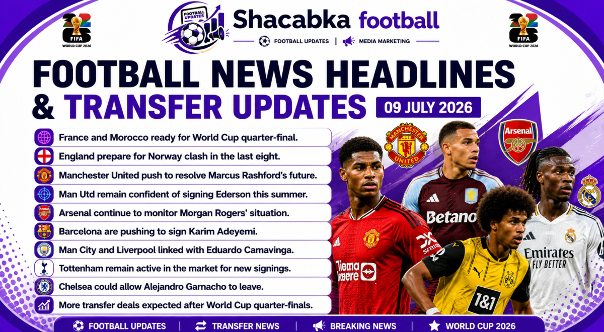 "how to Football News Headlines and Transfer Updates – 9 July 2026"